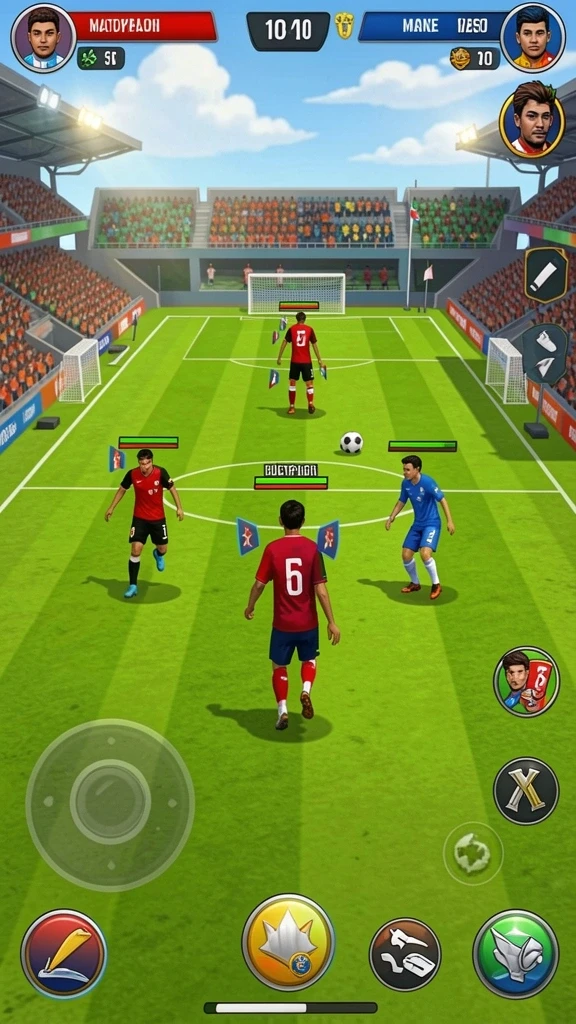 Efek suara yang membuat permainan semakin seru.