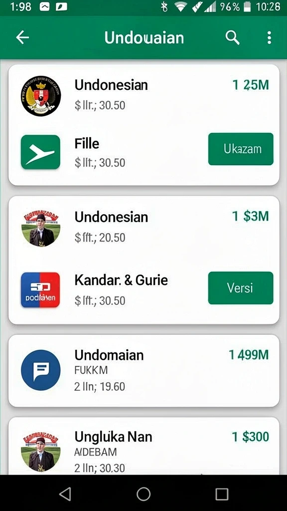 Beragam pilihan permainan menarik dan inovatif.