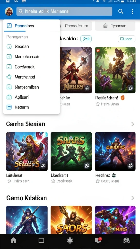 Grafik yang memukau dan warna yang cerah.