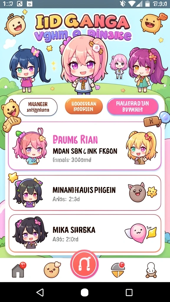 Tampilan awal game yang memikat dan informatif.