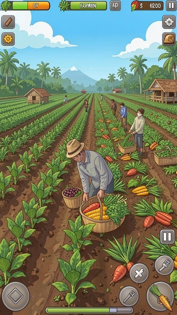 Tampilan menu utama yang intuitif dan menarik.