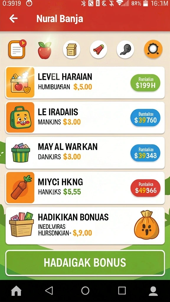 Animasi yang halus dan grafis yang memukau.
