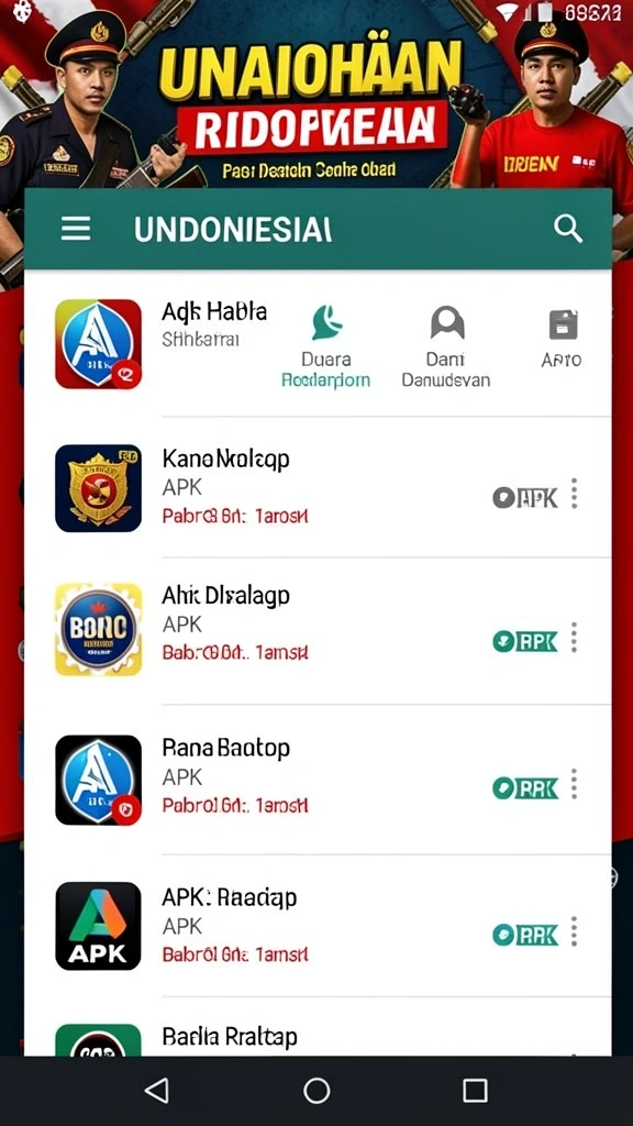 Screenshot menampilkan karakter yang bisa dipilih oleh pemain.