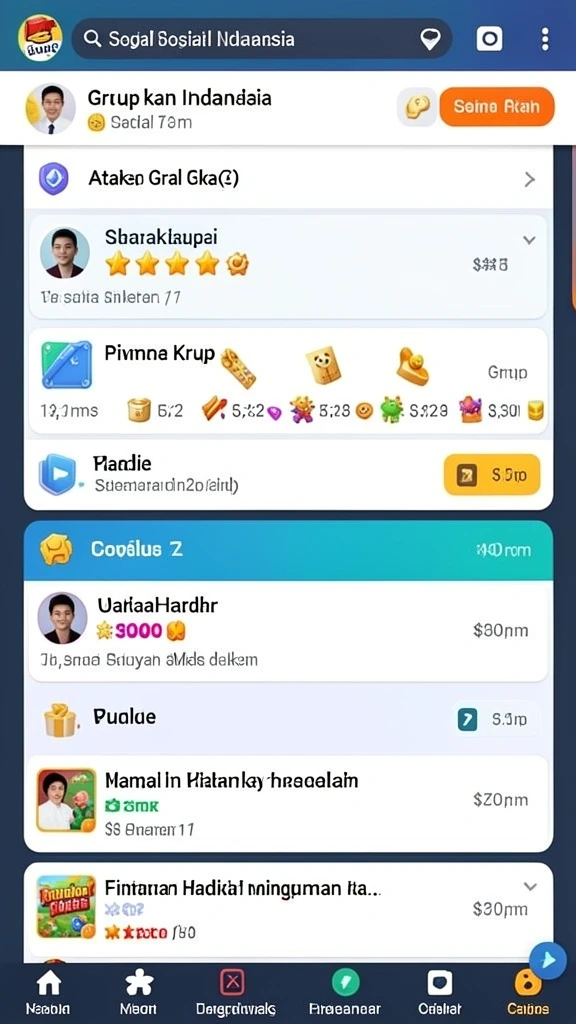 Tampilan awal AYU89 yang menarik dan mengundang.