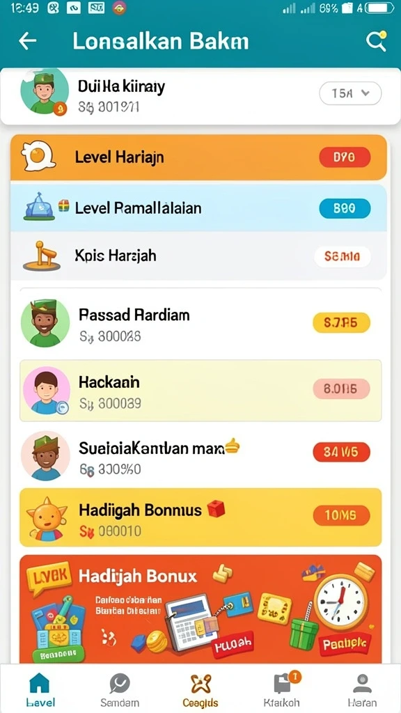 Pengalaman multiplayer yang seru dan interaktif.