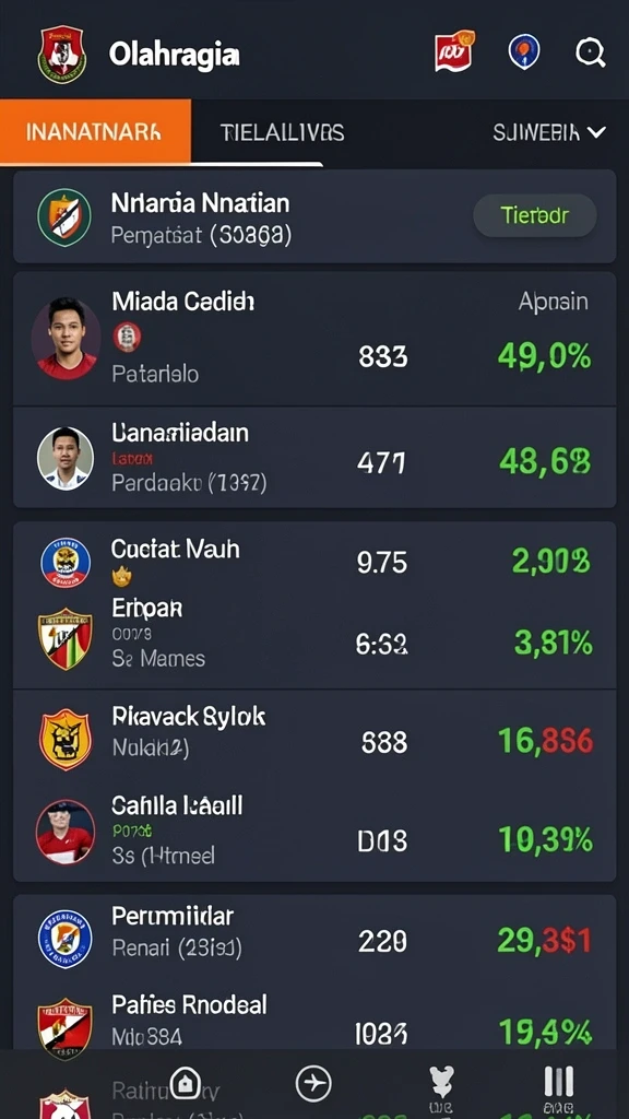 Tampilan permainan slot yang menawan.