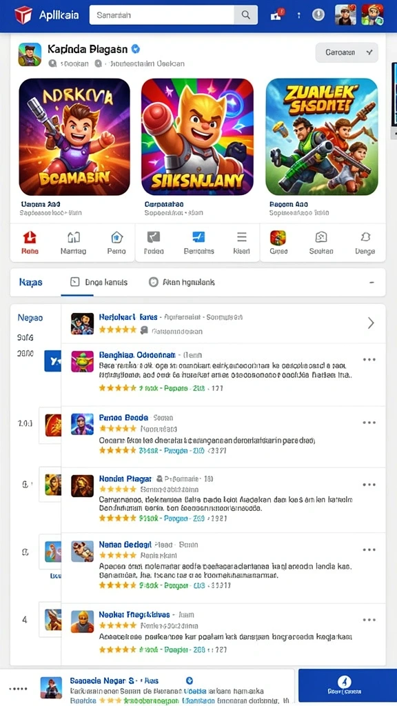 Fitur chat yang memungkinkan interaksi antar pemain.