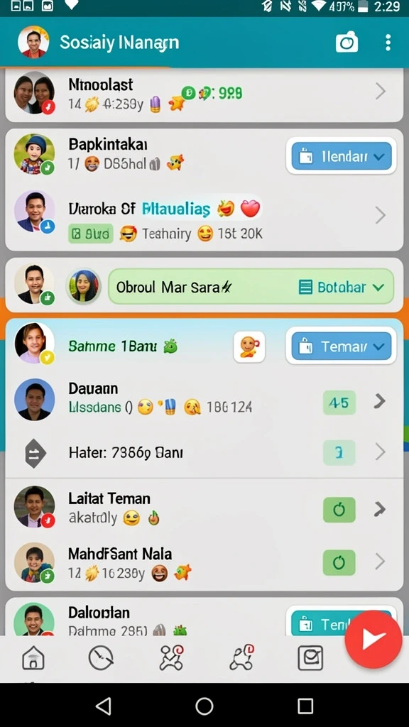 Menu pengaturan yang mudah diakses dan ramah pengguna.