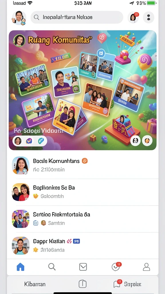 Karakter dengan kemampuan unik untuk setiap gaya bermain.