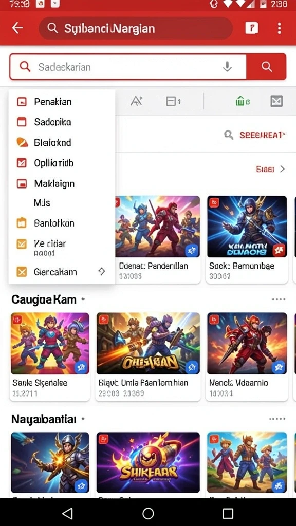 Tampilan antarmuka yang menarik dan mudah digunakan.