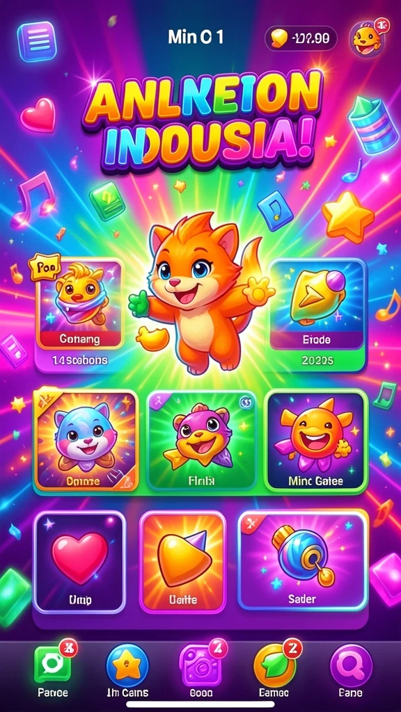 Pilih dari berbagai tema permainan slot yang seru.