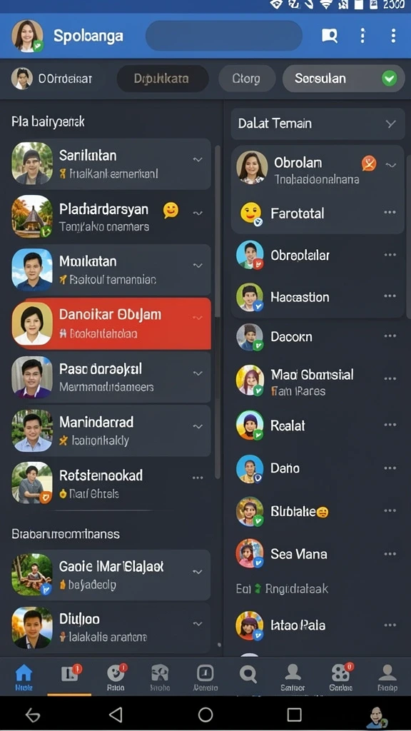 Tampak grafis menakjubkan saat melawan musuh.