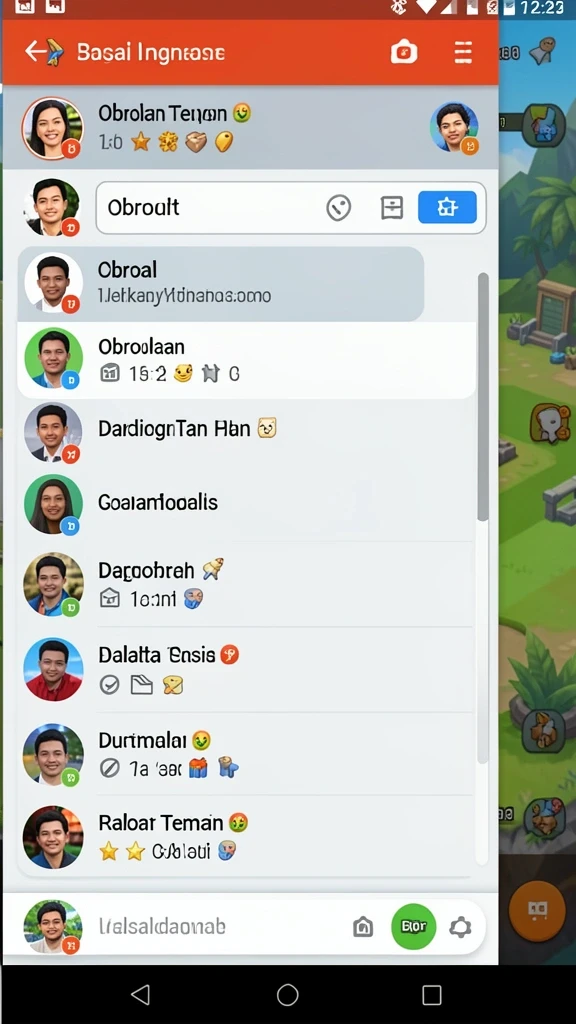 Tampilan awal aplikasi GENDUT188 yang menarik.
