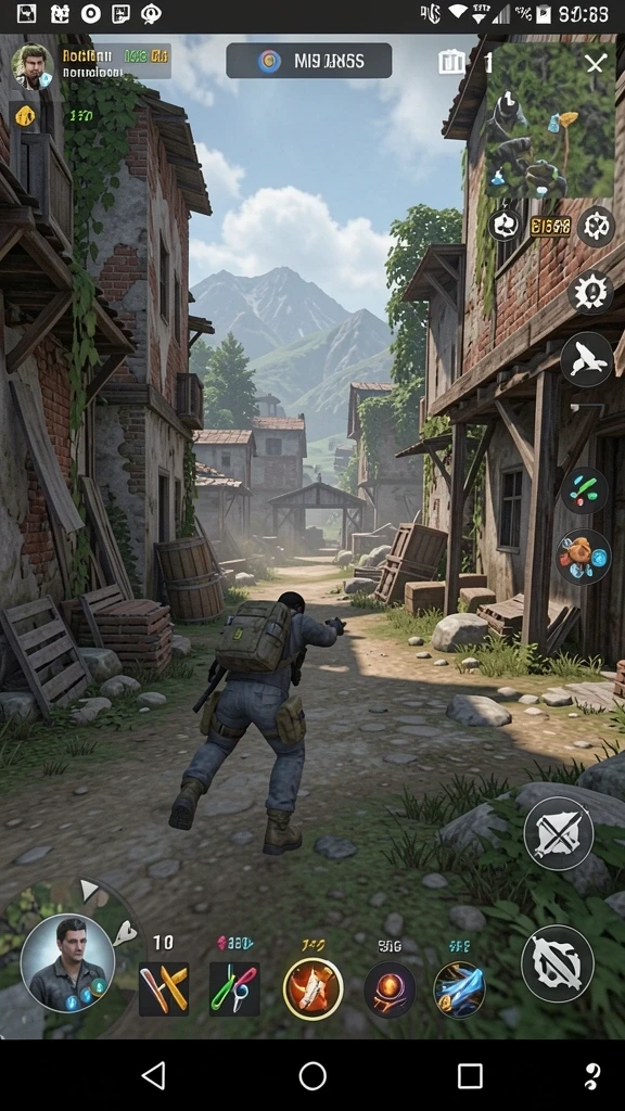 Tangkapan layar dari mode multiplayer yang penuh semangat.