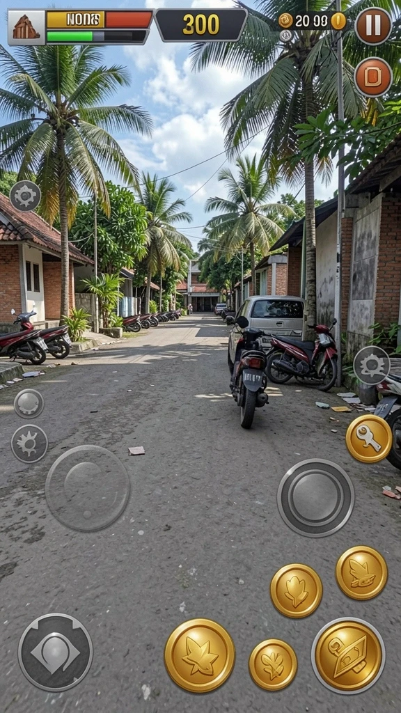 Tangkapan layar menampilkan menu upgrade karakter yang menarik.