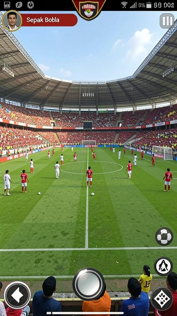 Tampilan awal yang menarik dan intuitif.