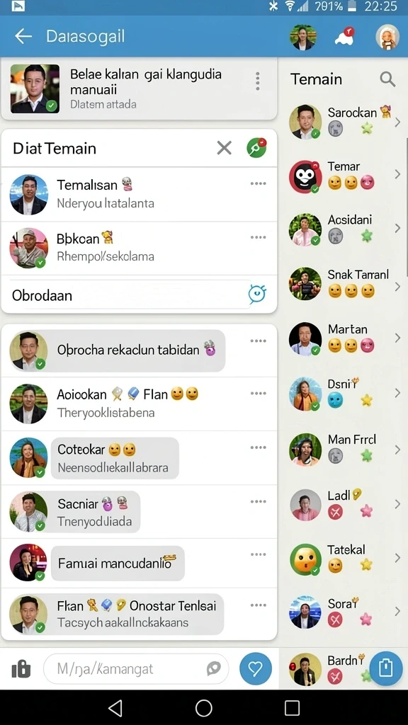 Halaman event dengan informasi terkini dan detail.