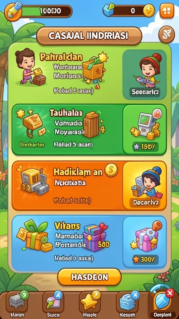 Event harian dengan hadiah yang menggiurkan bagi para pemain.