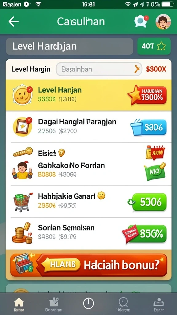 Tampilan antarmuka yang bersih dan mudah dinavigasi.