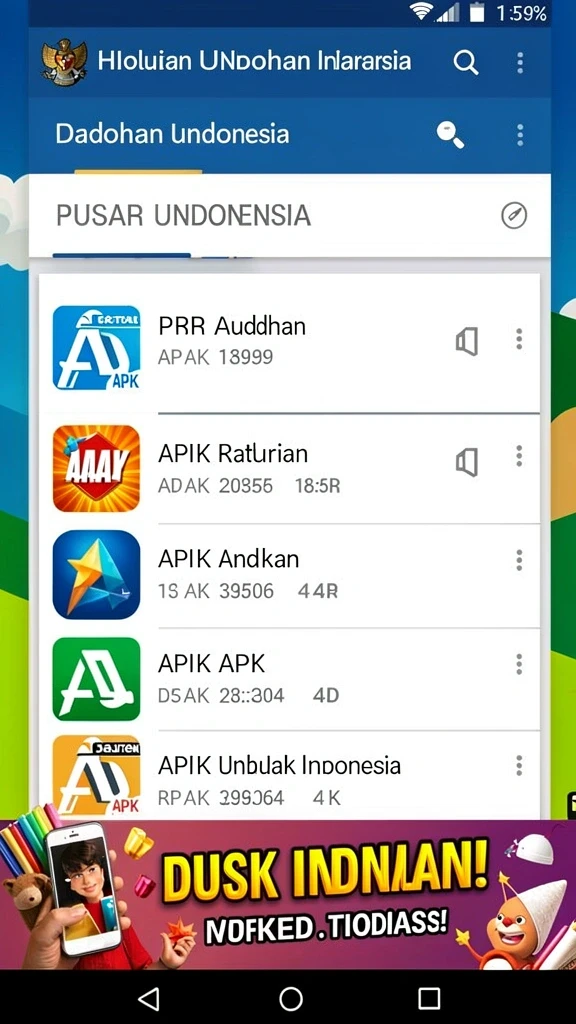 Tampilan antarmuka yang user-friendly dan menarik.
