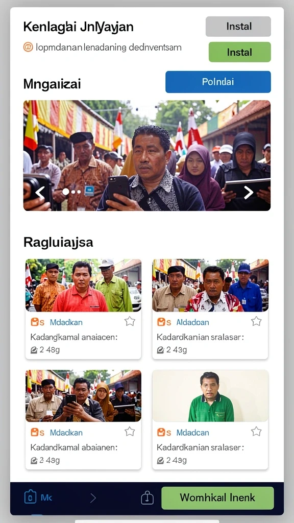 Karakter-karakter unik dengan kemampuan masing-masing.