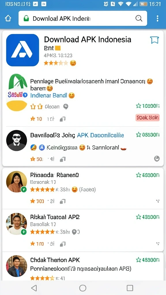 Screenshot menampilkan antarmuka pengguna yang menarik.