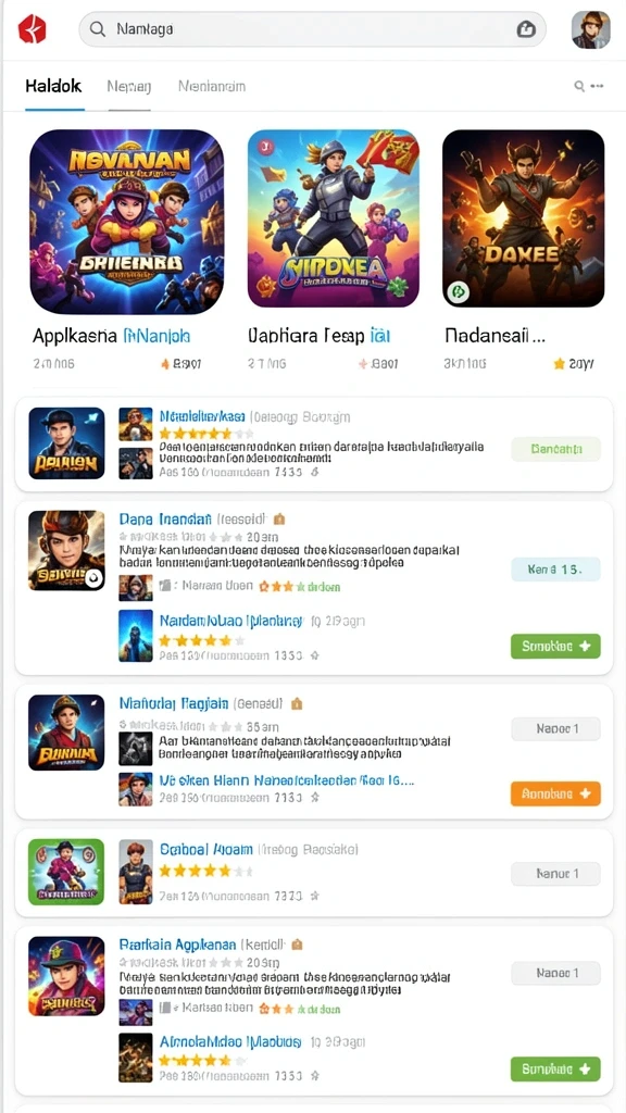 Tantangan seru di setiap level yang menantang.