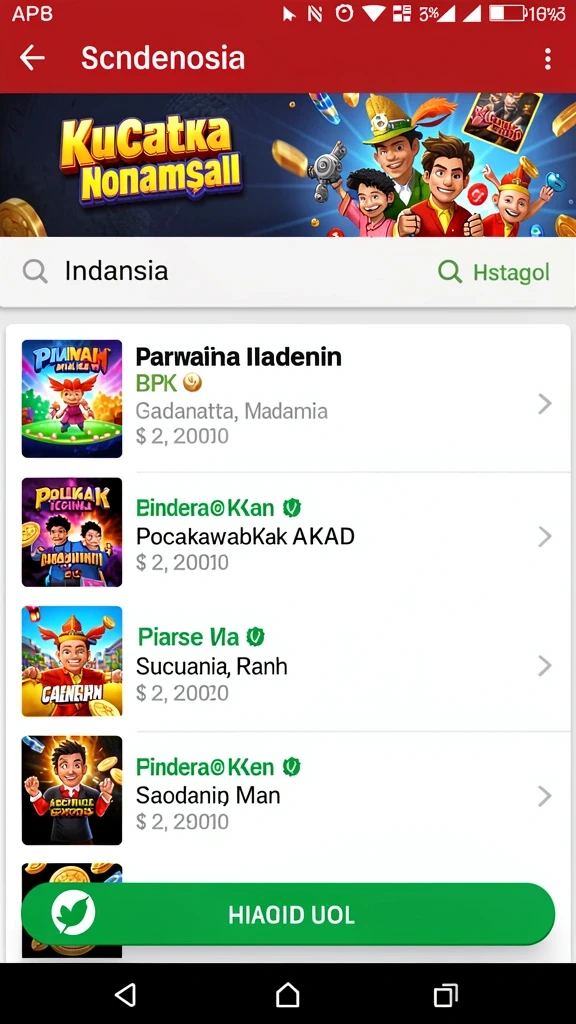 Tampilan antarmuka yang menarik dan mudah dinavigasi.