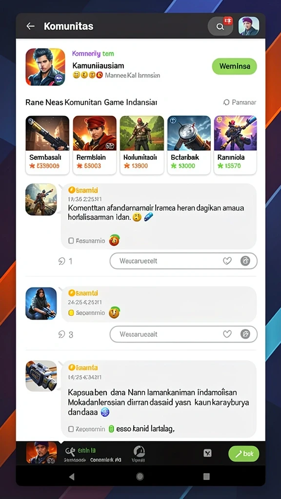 Tampilan awal aplikasi MABAR88 yang menarik.