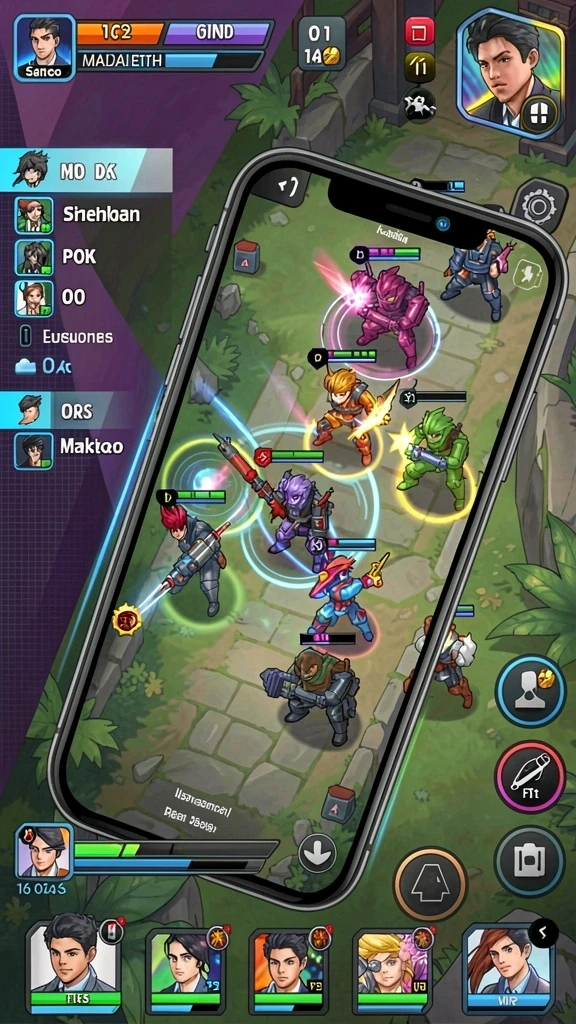 Mode multiplayer untuk bersaing dengan teman.