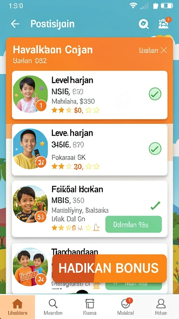 Promosi dan bonus yang menggiurkan setiap hari.