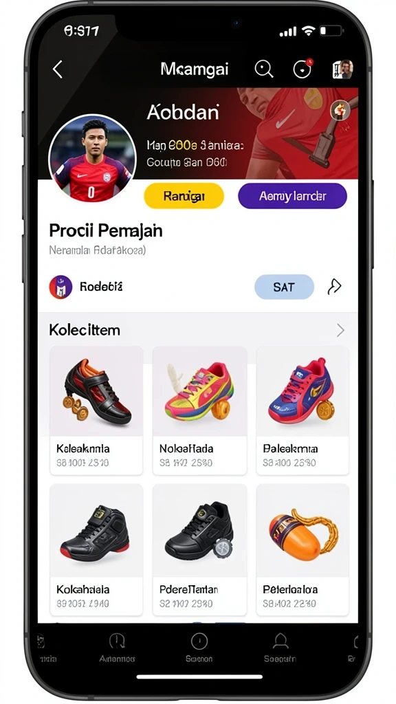 Beragam jenis permainan taruhan yang tersedia.