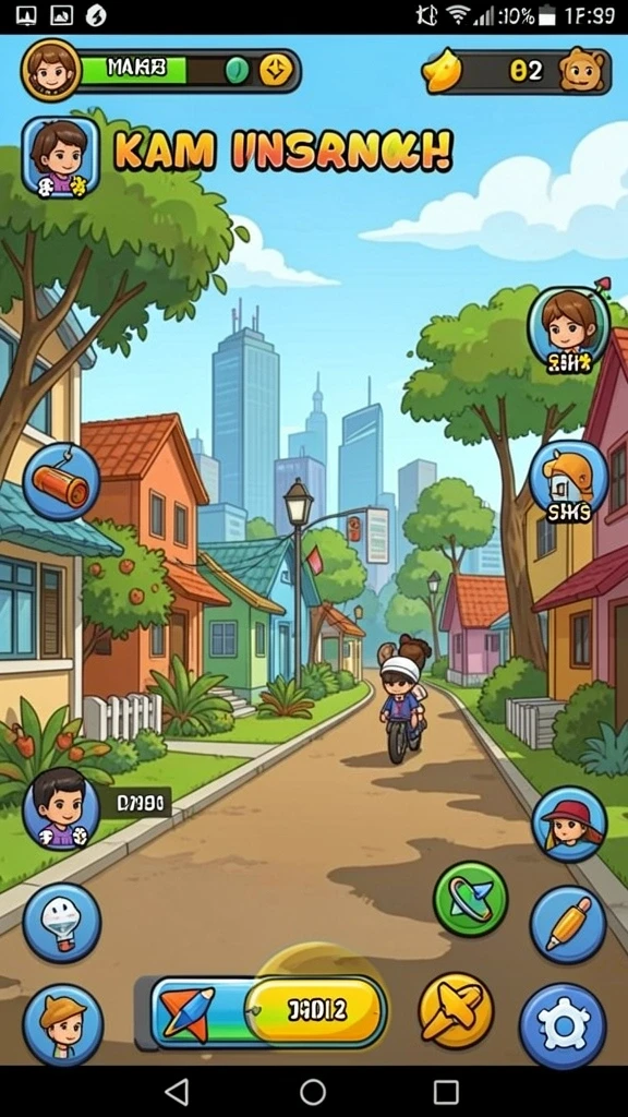Screenshot menunjukkan karakter baru yang dapat dimainkan.
