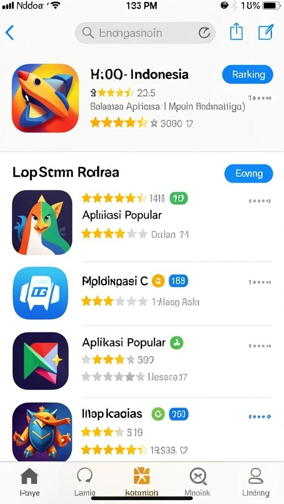 Banyak pilihan permainan menarik untuk semua pengguna.