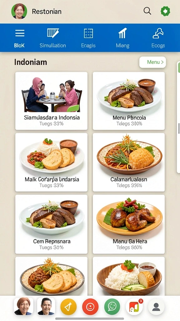 Gambar menunjukkan mode PvP dengan pemain lain yang bersaing.