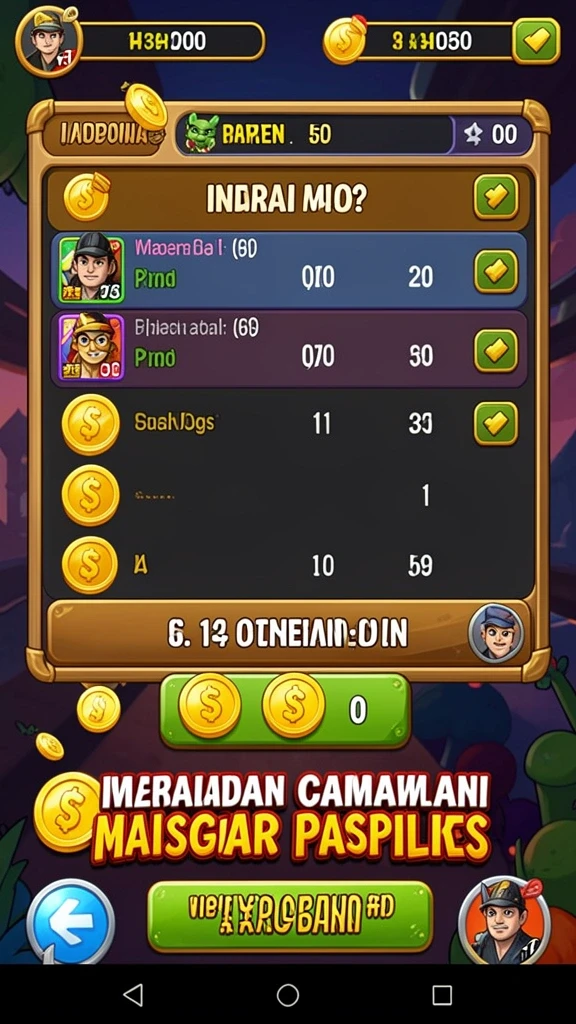 Screenshot menunjukkan grafis realistis dalam pertandingan.