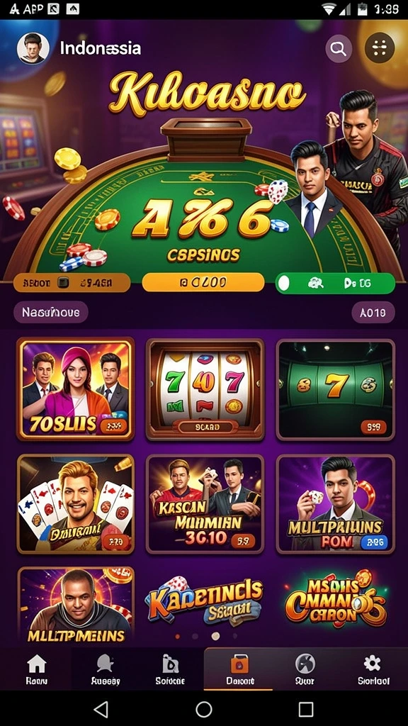 Gameplay yang menantang dengan banyak level.