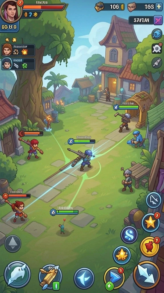 Arena pertempuran yang menantang dan menarik.