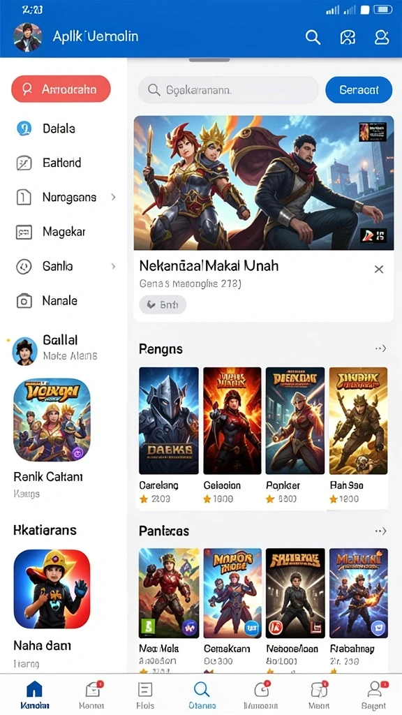 Karakter unik dengan kemampuan khusus.