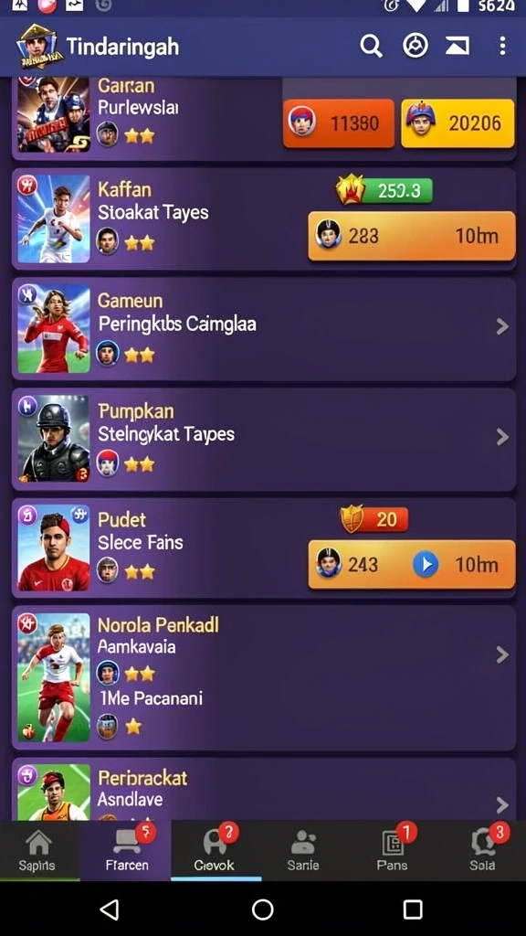 Contoh gameplay seru di dalam RVIP5 yang penuh tantangan.