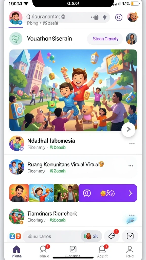 Tampilan antarmuka yang menarik dan mudah digunakan.