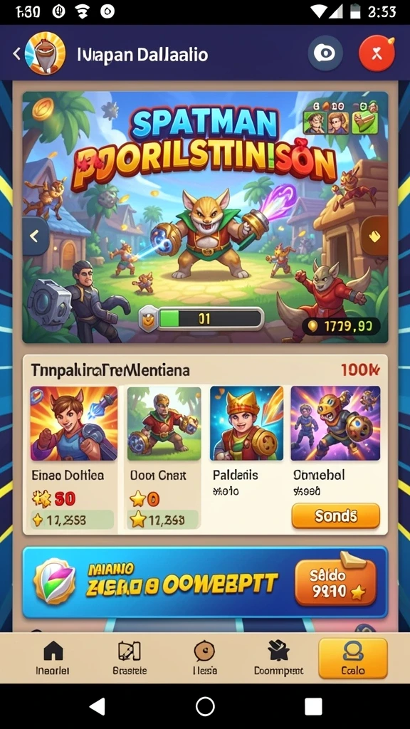 Beragam pilihan tema permainan slot.