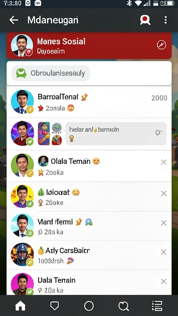 Bonus dan hadiah yang menarik setiap minggunya.