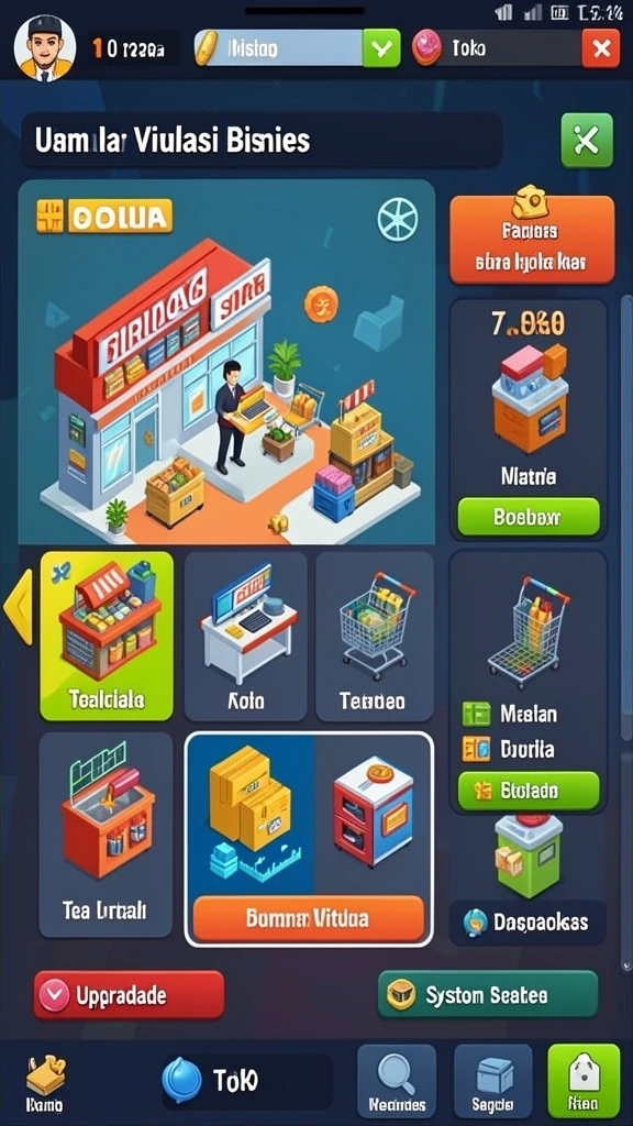 Tantangan level yang menegangkan dan seru.