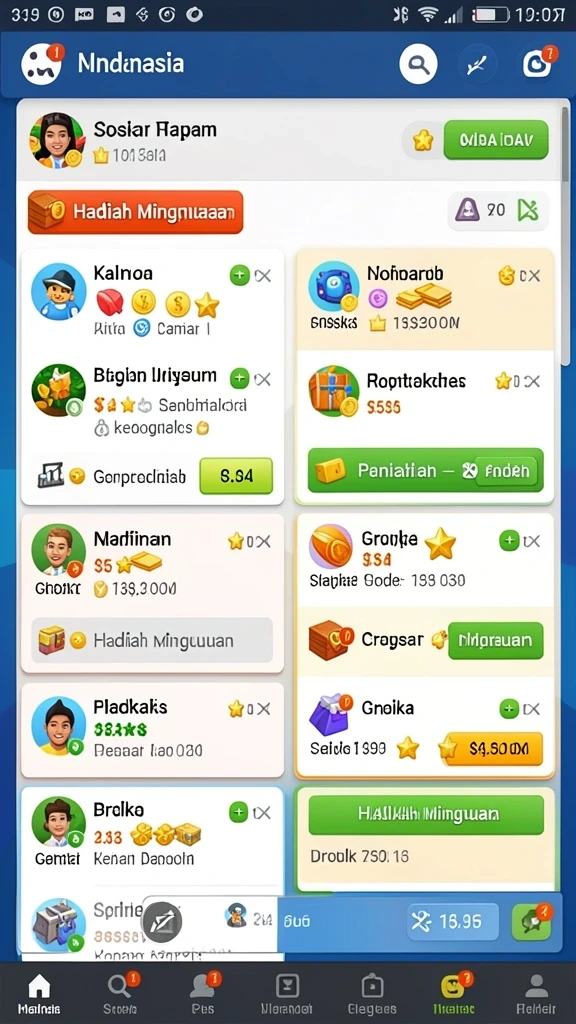 Fitur live draw yang memungkinkan pemain melihat hasil secara langsung.